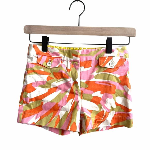 Crewcuts Tropical Print Chino Shorts - Picture 1 of 6